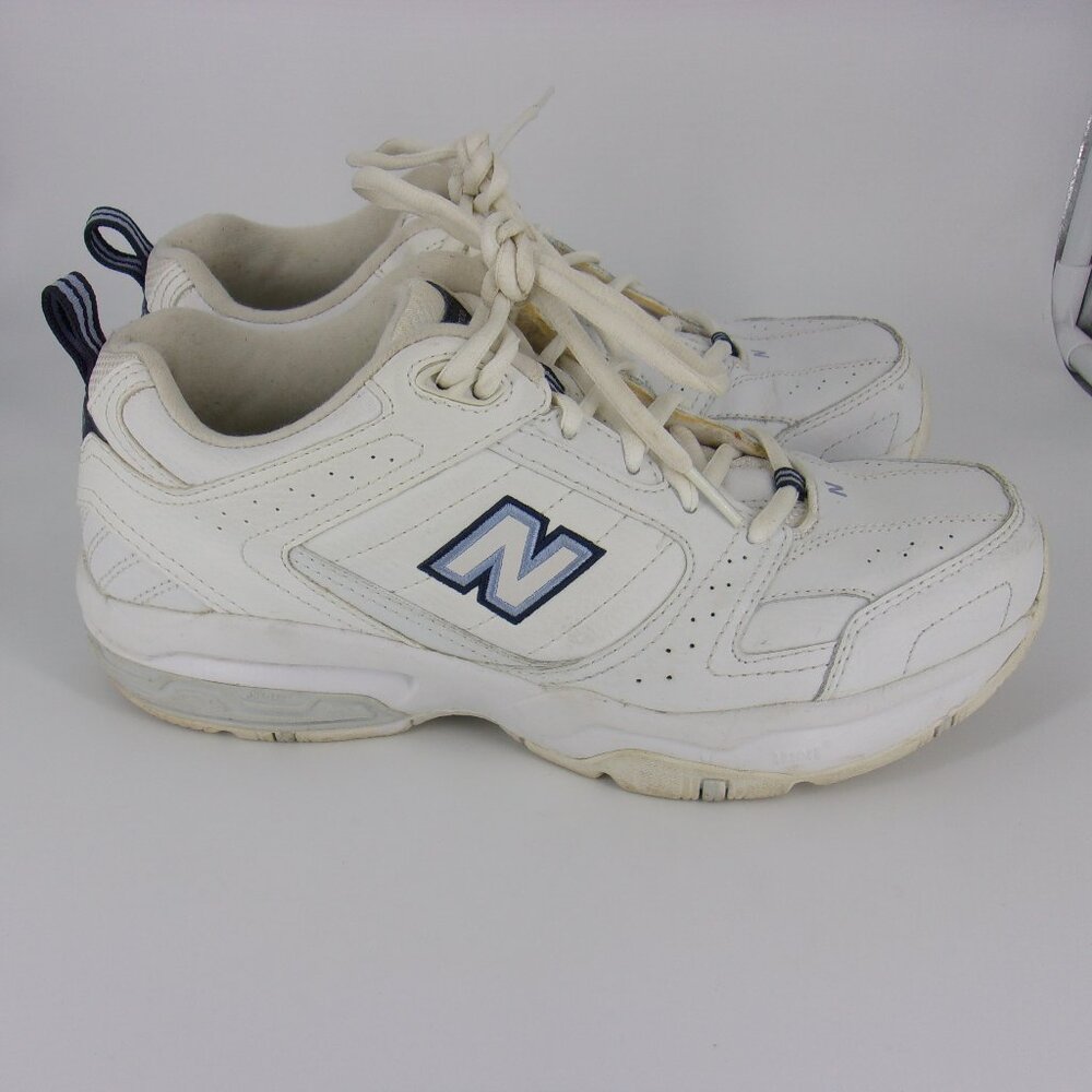 Womens New Balance 608V2 White Tennis Shoes Size 9.5 Lightly Worn